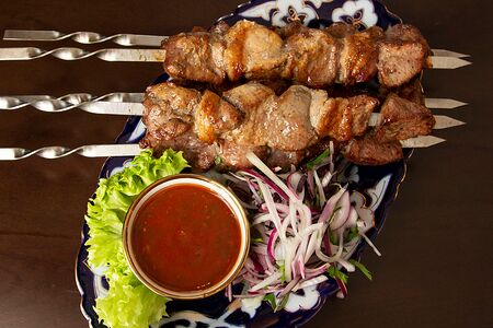 Шашлык из бараньей мякоти