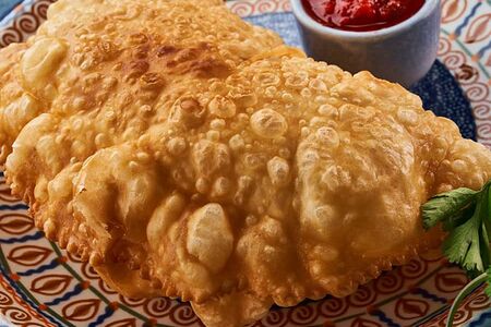 Чебурек с крабом