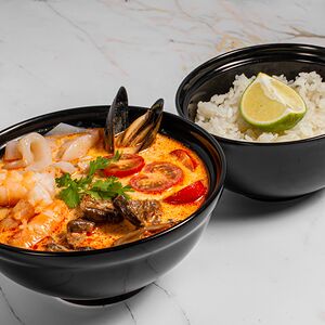 Суп Том ям с морепродуктами