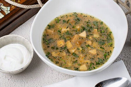 Суп из белых грибов