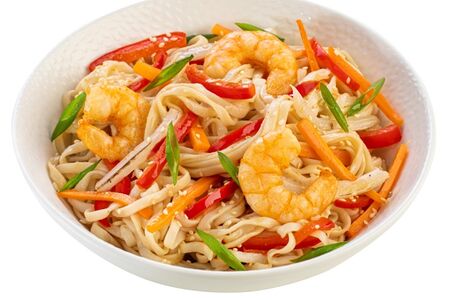 Удон с креветкой