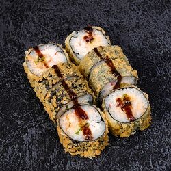 Ролл темпура угорь