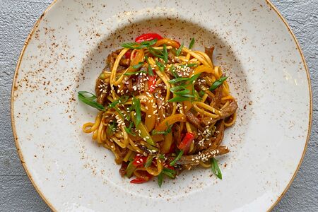 Лапша Удон с говядиной