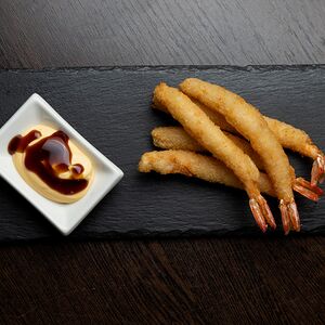 Креветки темпура