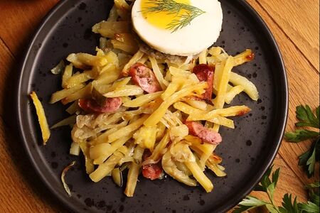 Картофель по-охотничьи