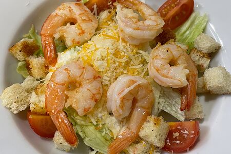 Цезарь с креветками