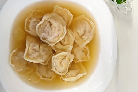 Пельмени с горбушей