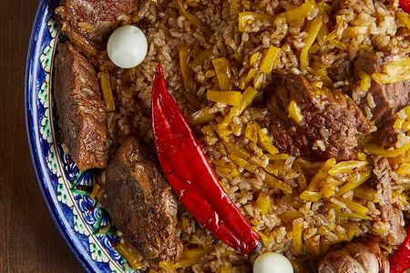 Плов с говядиной на 8 персон