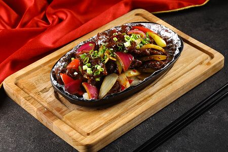 Говядина на тепане