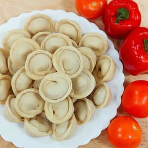 Пельмени со свининой и говядиной