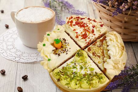 Вегетарианское ассорти бенто-тортов (4 вкуса)