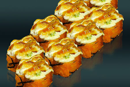 Запеченный с кальмаром