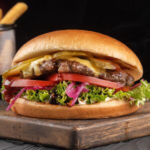 Бургер с говядиной