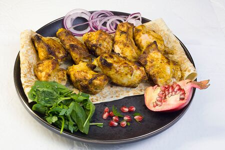 Шашлык из куриных крылышек