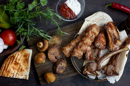 Ассорти из шашлыков №1