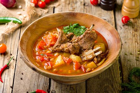 Куза-кебаб из баранины