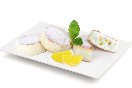 Сырники с мармеладом