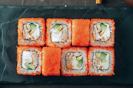 Калифорния с камчатским крабом