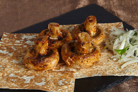 Шампиньоны на углях