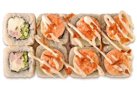 Запечённый с курицей