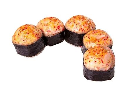 Запеченный с мидиями