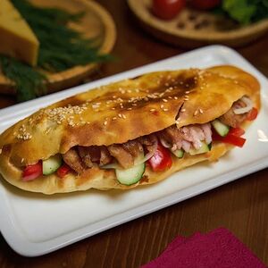 Фирменная шаурма с говядиной