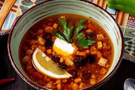 Солянка сборная мясная