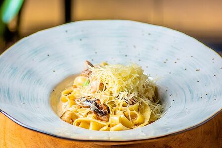 Феттуччине с цукини