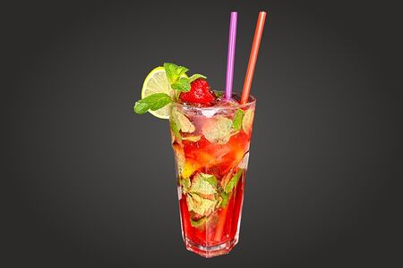 Лимонад Мохито клубничный