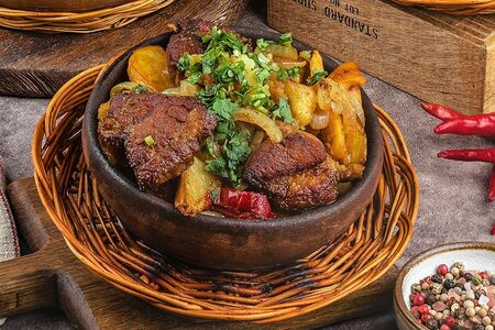 Оджахури с телятиной