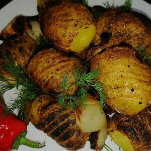 Картошка на мангале