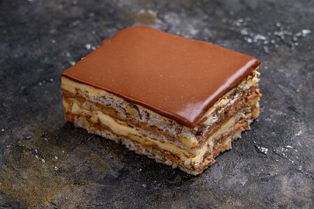 Ореховый торт два шоколада