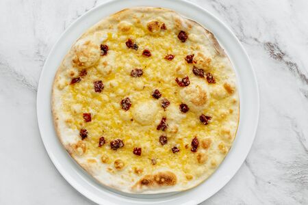 Пицца Фокачча с вялеными томатами