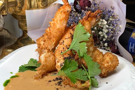 Креветки в темпуре