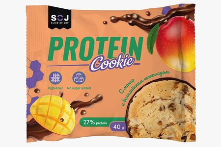 Печенье манго с шоколадом