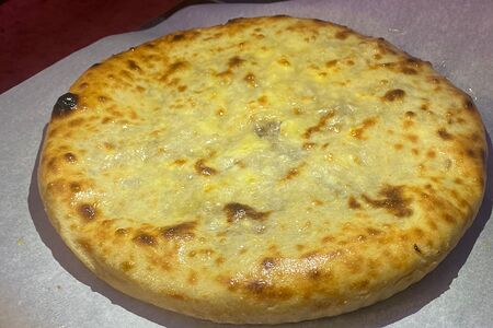 Пирог с мясом и грибами