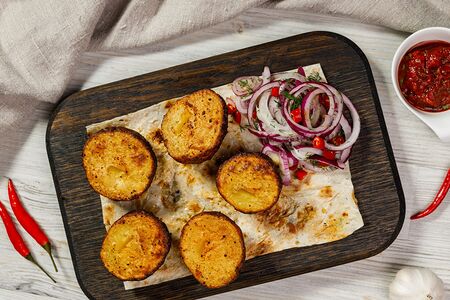 Картошка на углях