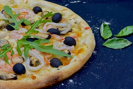 Пицца Морепродукты