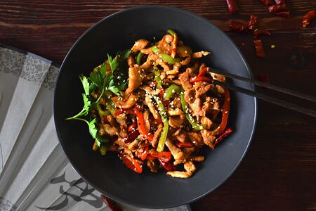 Свинина в соевом соусе