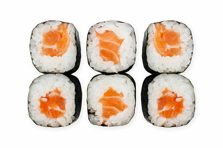 Ролл с лососем