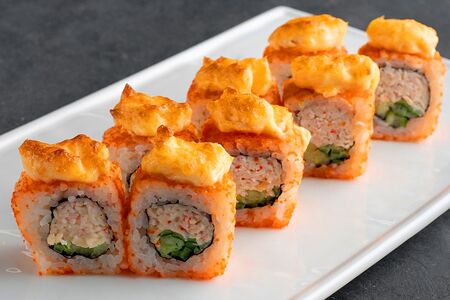 Запеченный ролл Нептун 8 шт