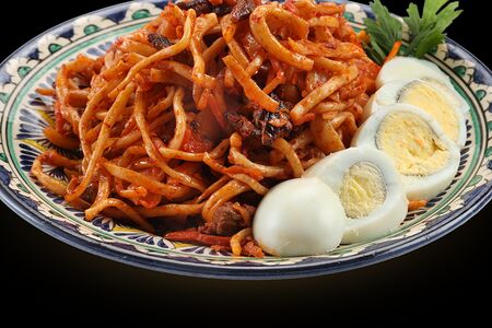 Жареный лагман