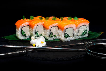 Ролл Филадельфия с огурцом (большая)