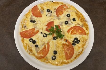 Пицца с курицей