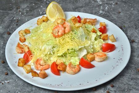 Цезарь с креветками