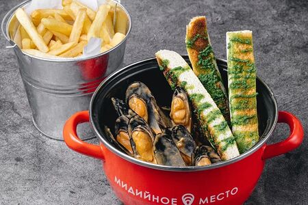 Мидии в соусе Том-ям