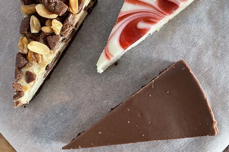 Чизкейк New York с клубникой