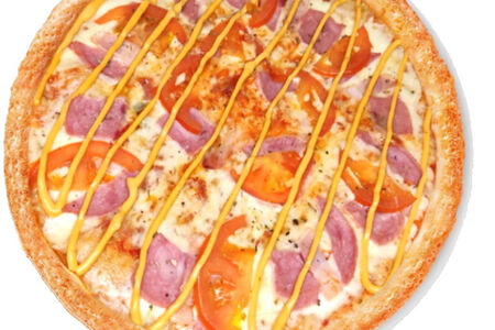 Пицца Ветчина и Бекон 35 см