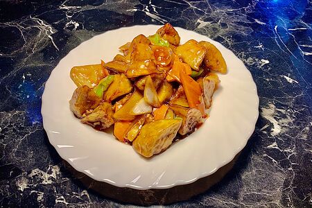 B20 Овощи, обжаренные в нежном соусе