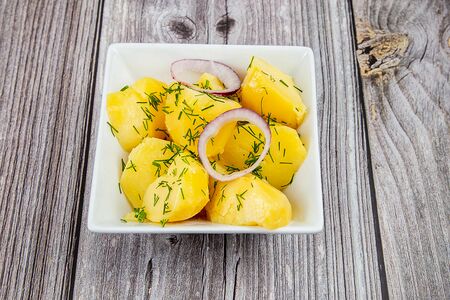 Сельдь с картофелем